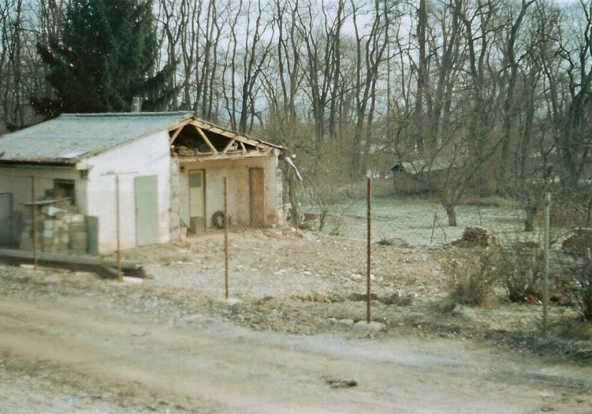 016 Humhejovy, po povodni r.2002,  únor 2003